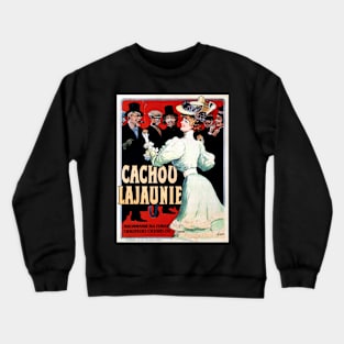 CACHOU LAJAUNIE Fresh Mint Freshener Candy Lozenges 1905 by Francisco Tamagno Crewneck Sweatshirt